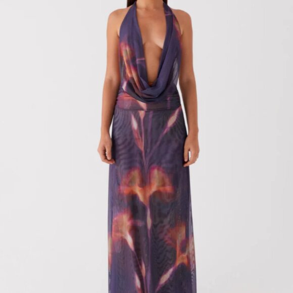 Peppermayo Elysia Mesh Maxi Dress - Picture 1 of 5